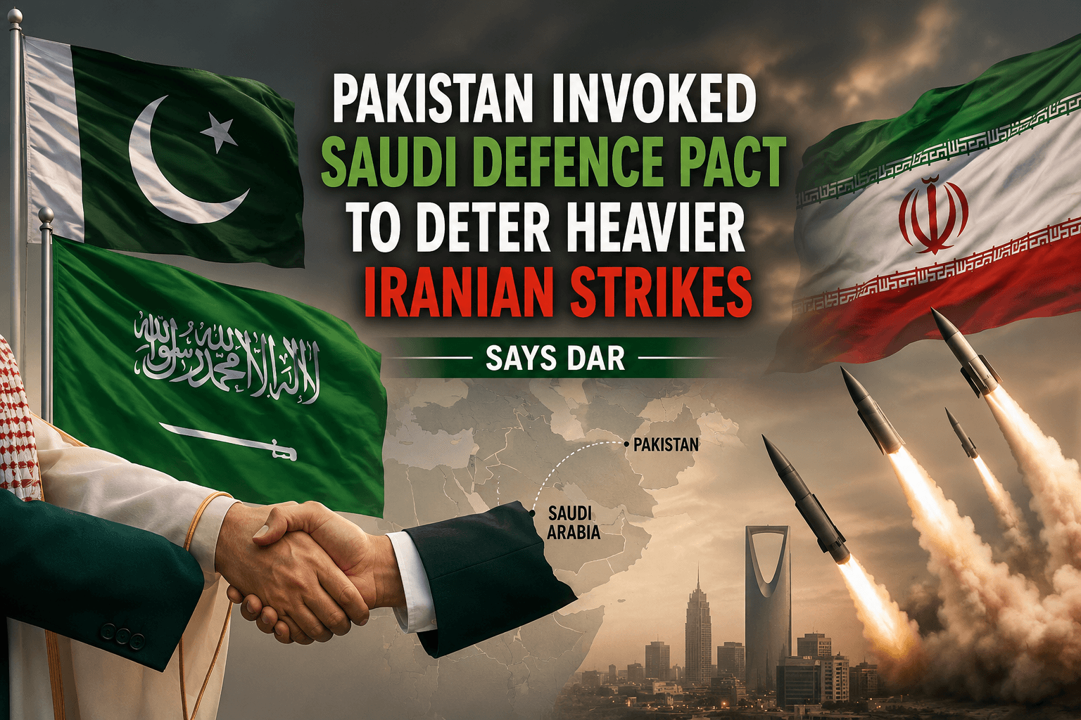 Pakistan Invoked Saudi Defence Pact to Deter Heavier Iranian Strikes, Says Dar