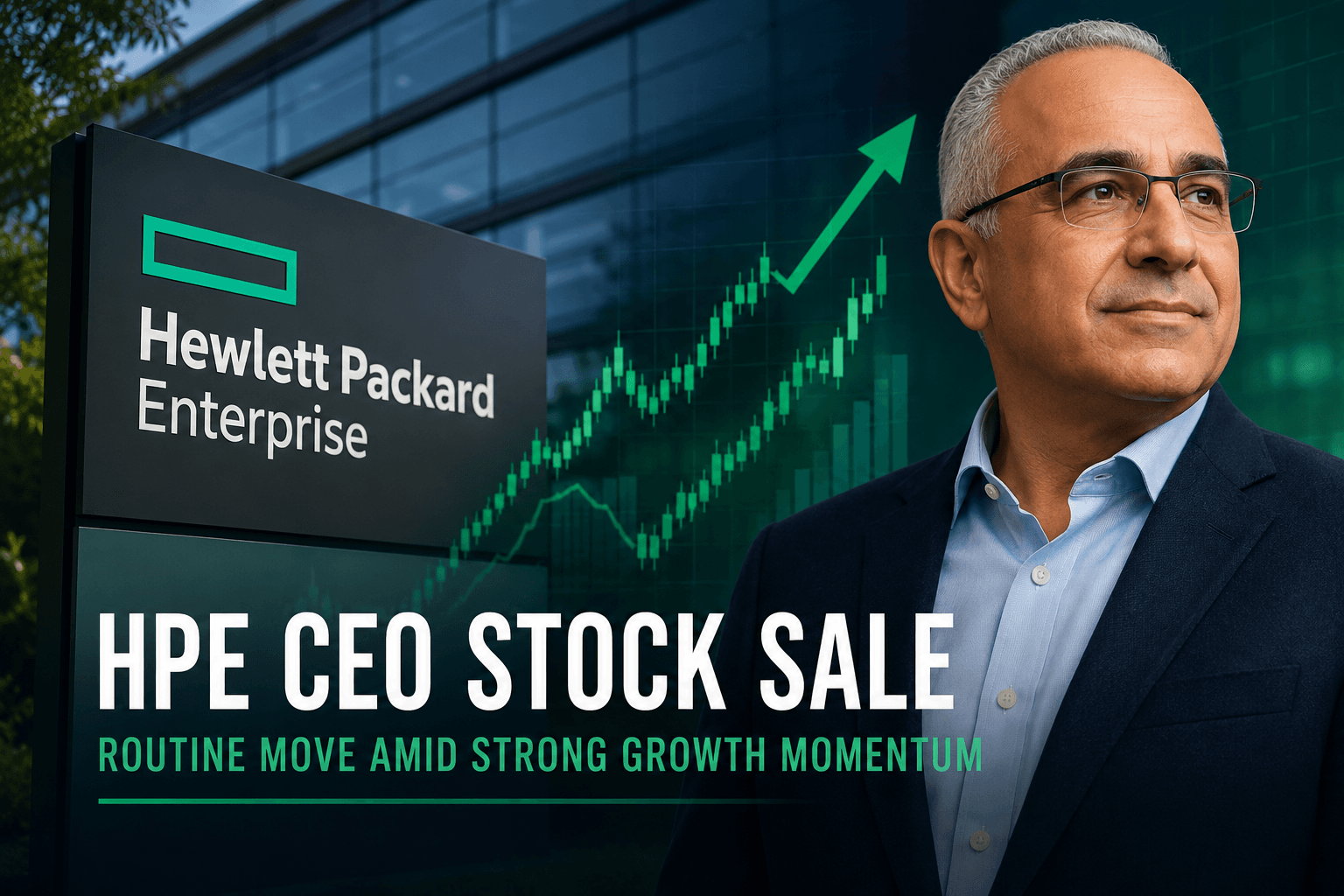 HPE CEO Stock Sale