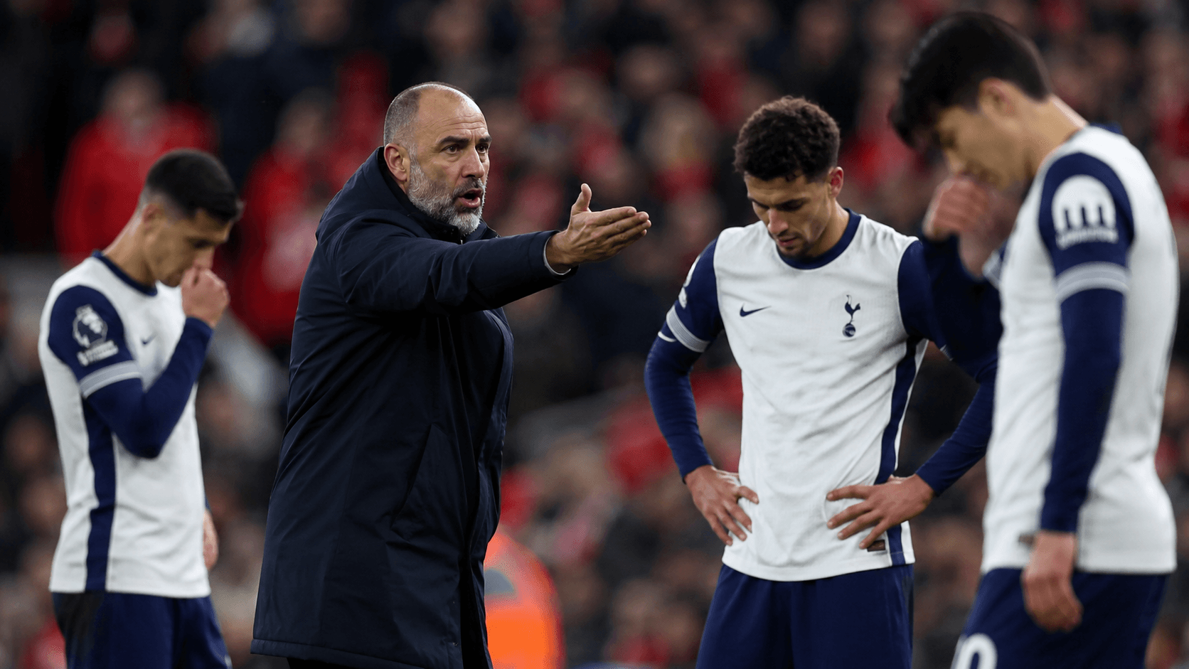 Tudor: 'You can cry or you can fight!'