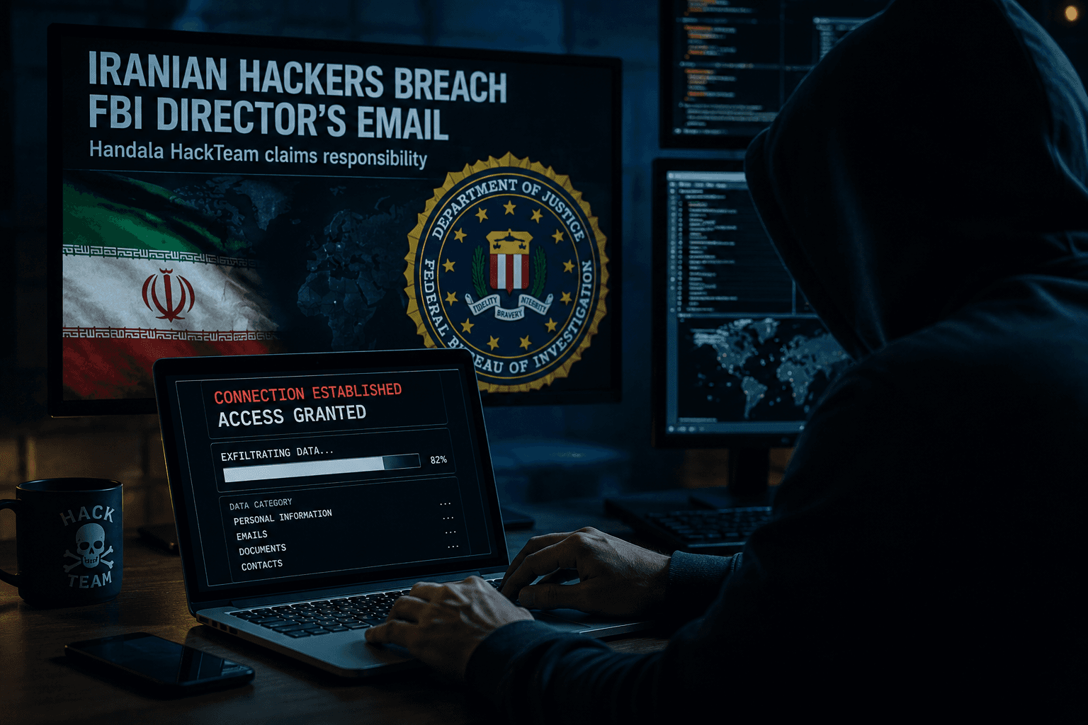 Iran Hackers Breach FBI Director Email