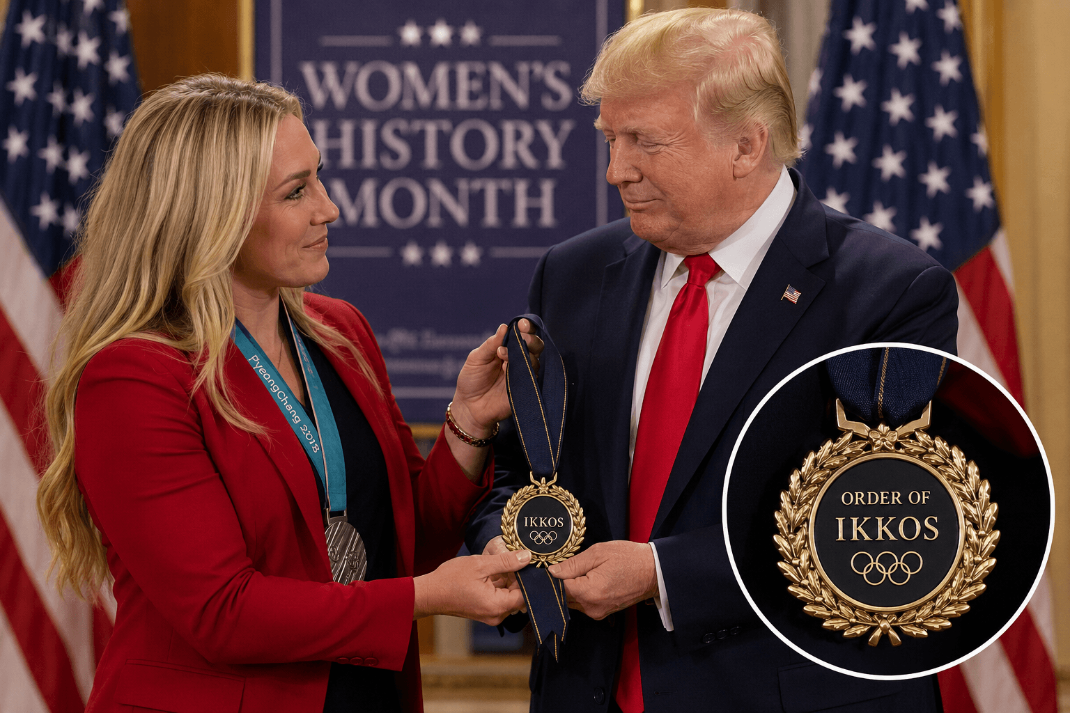 An Olympian's Political Honor