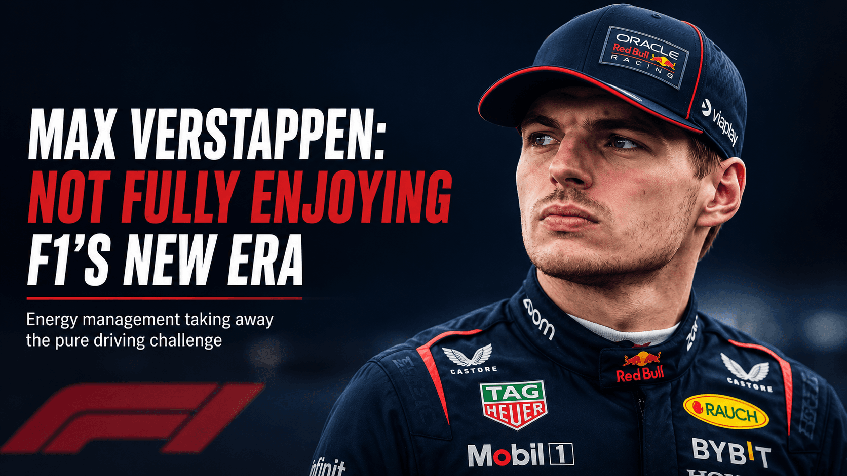 Verstappen: 'Not Fun to Drive'