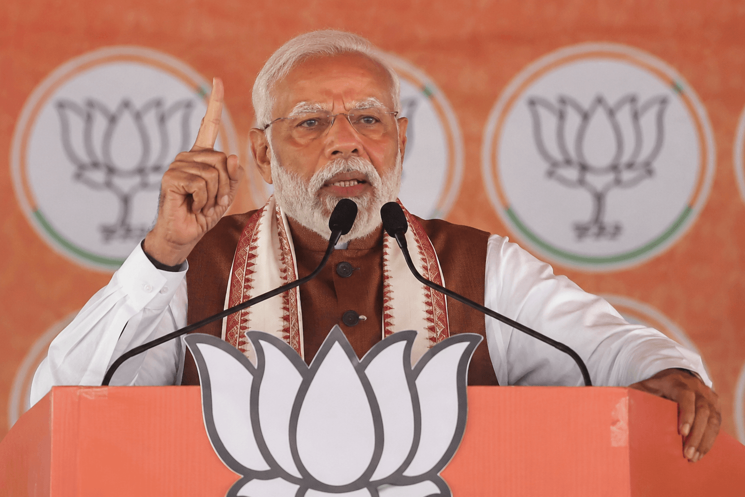 Modi Criticises Congress's Past