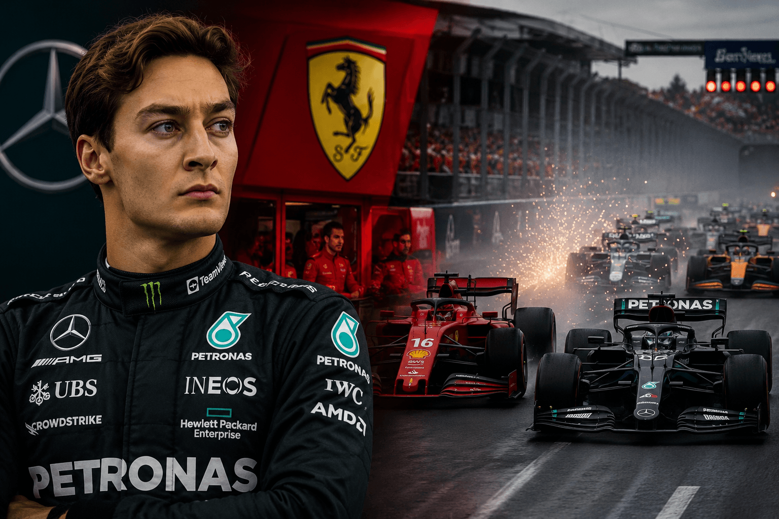 Gridlock: Russell and Ferrari Clash Over Safety