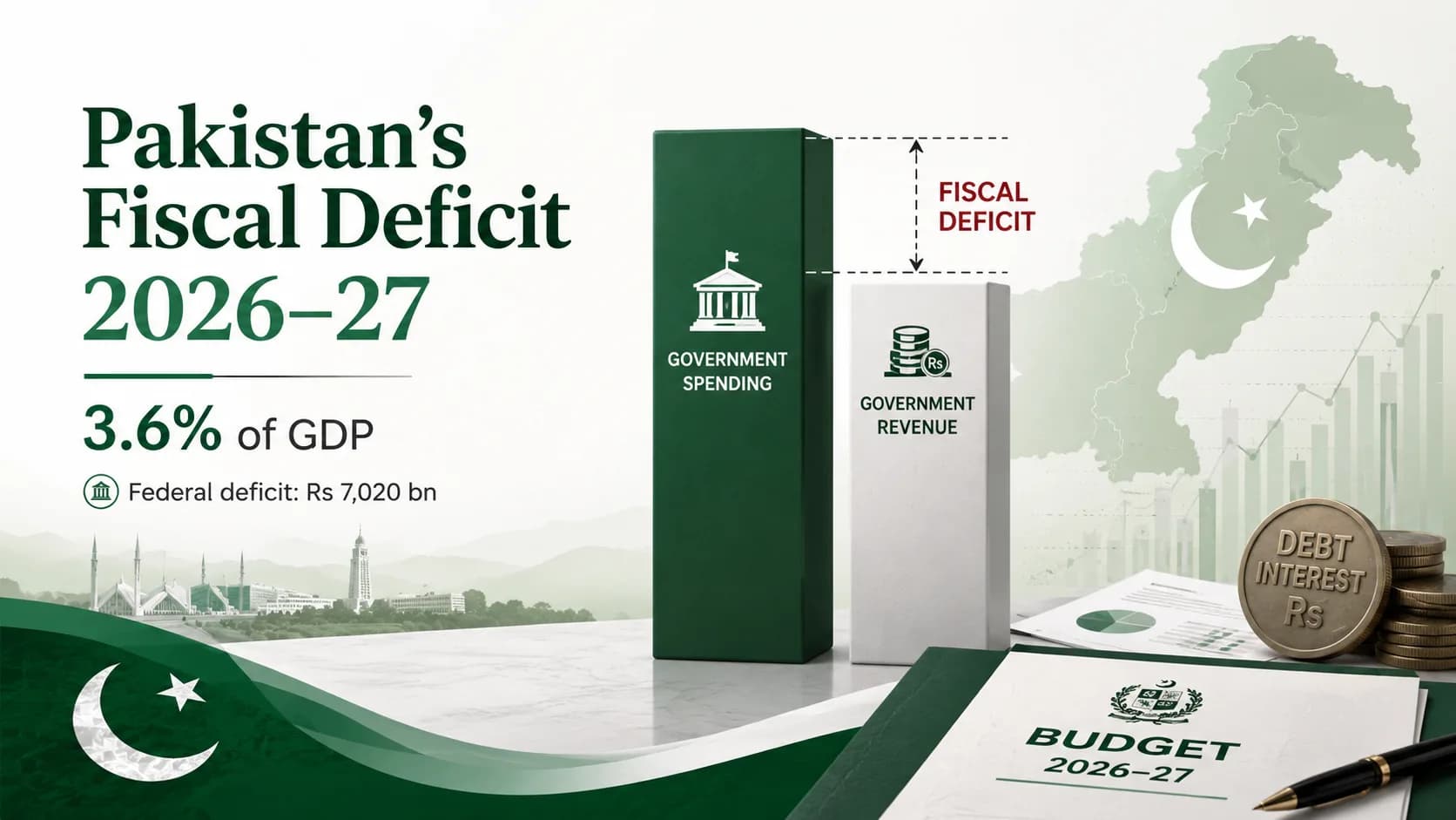 What Is Pakistan's Fiscal Deficit in 2026-27?