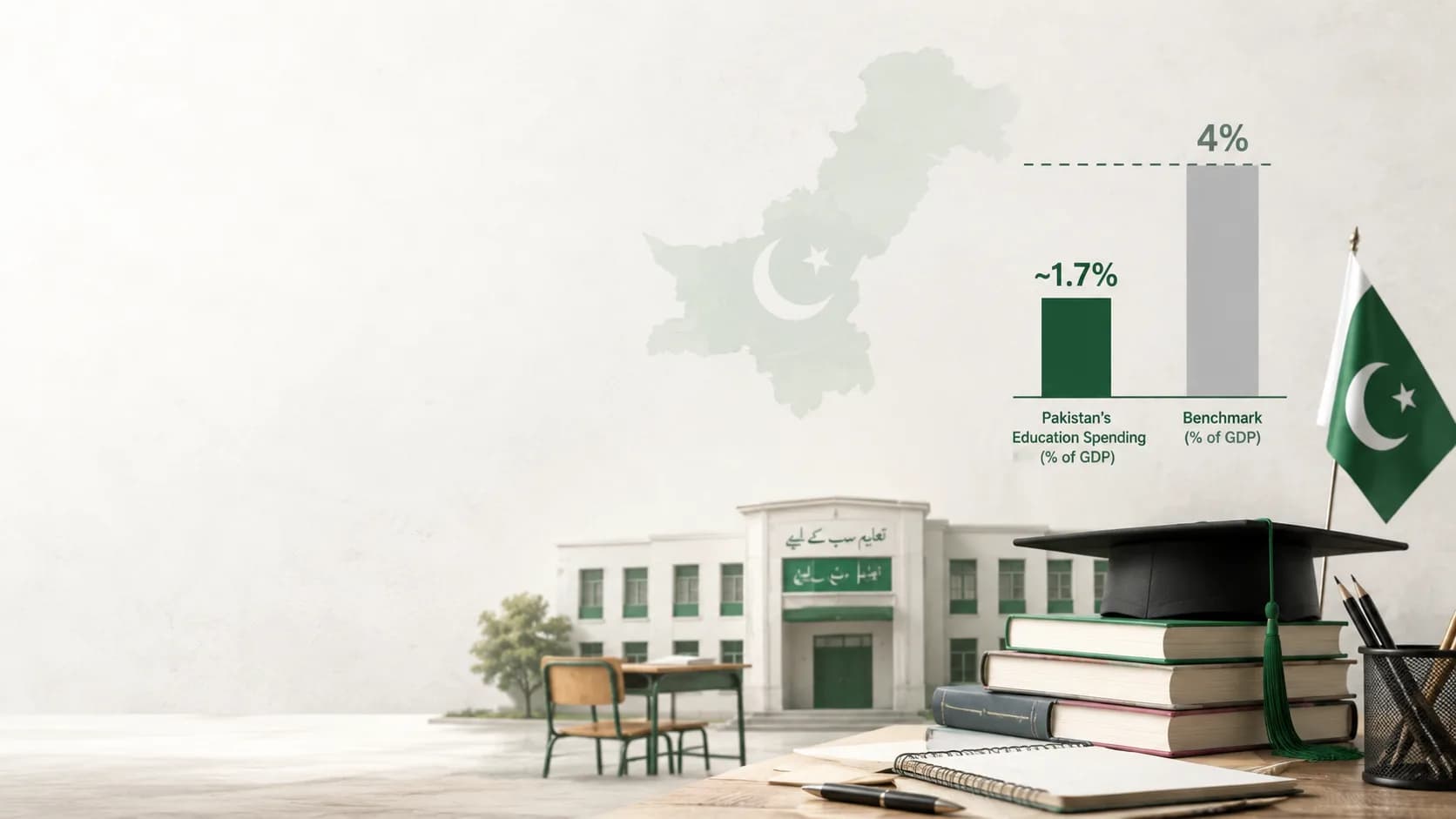 Does Pakistan Spend 4% of GDP on Education?