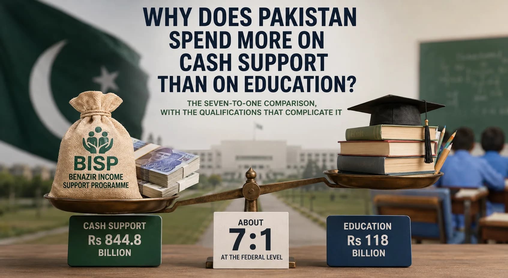 Why Does Pakistan Spend More on Cash Support Than on Education?