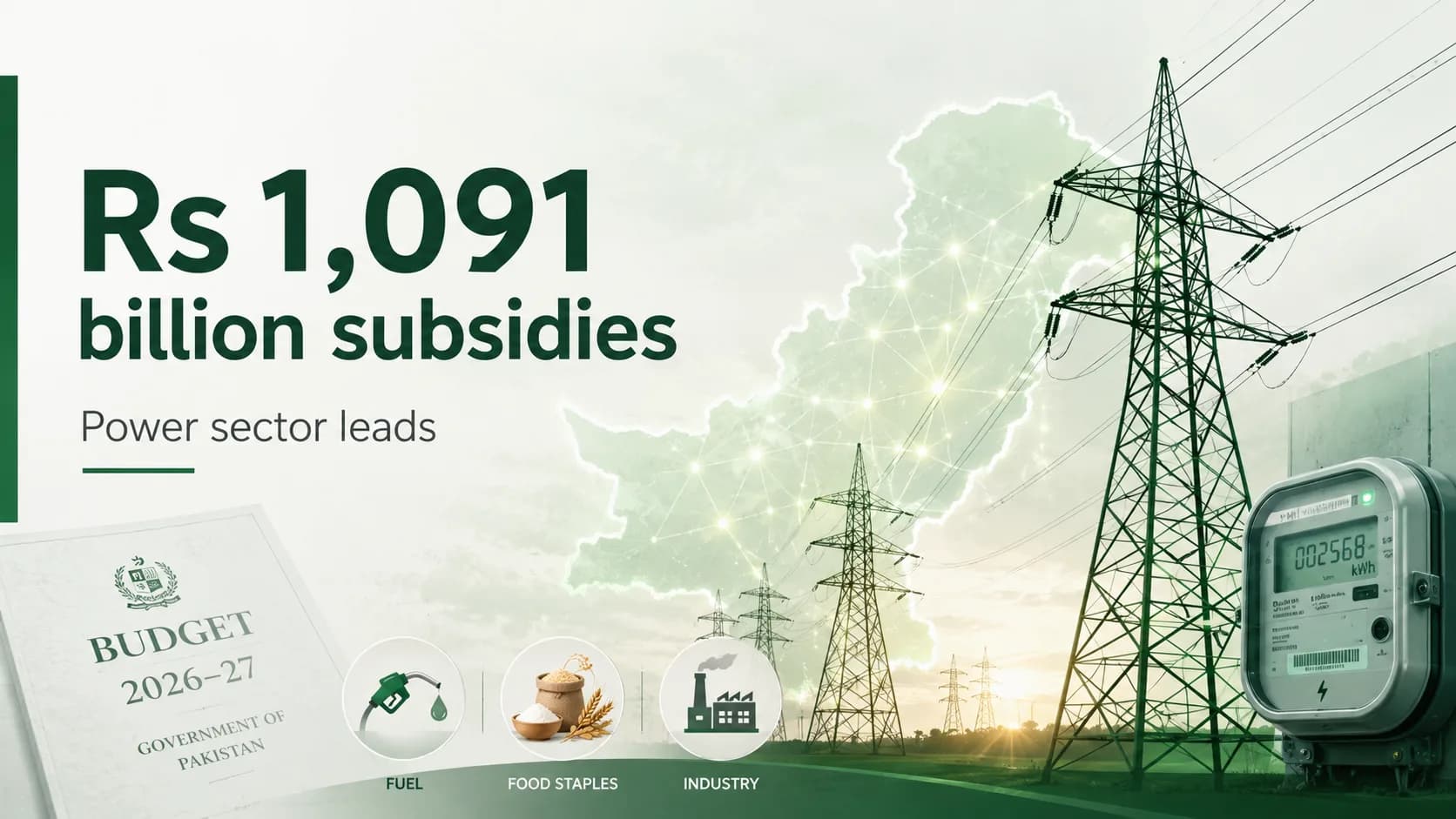 What Are the Biggest Subsidies in Pakistan's 2026-27 Budget?
