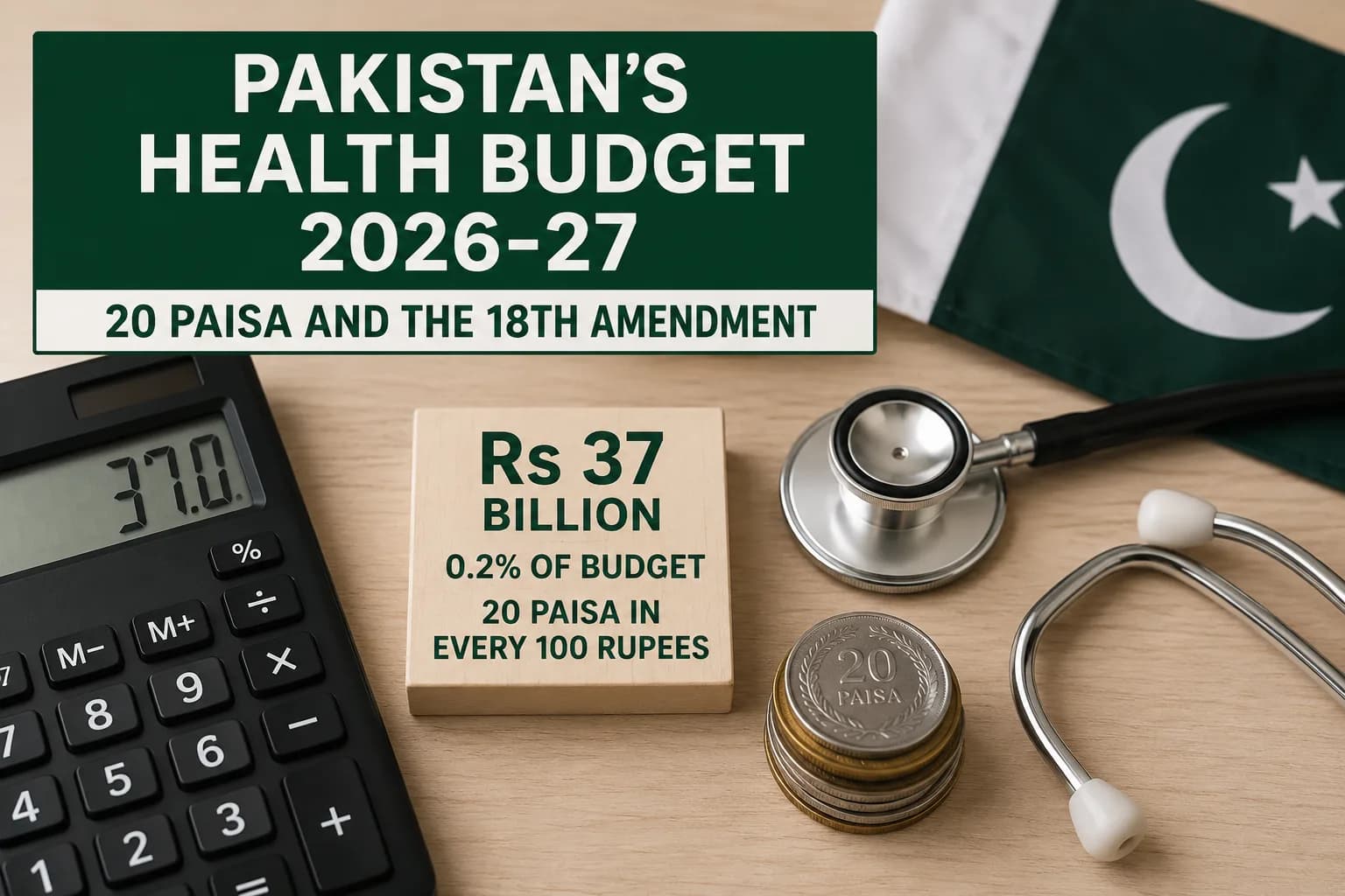 Pakistan's Health Budget 2026-27: 20 Paisa and the 18th Amendment